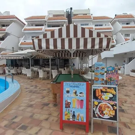 شقة Tenerife Sur Centrico Piscina Terraza Playa بلايا ذي لاس أميريكاس